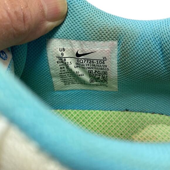 Nike Force Trout 9 Pro Mcs White-Photo Blue-Aquarius Blue Sz  9 - Picture 3 of 7